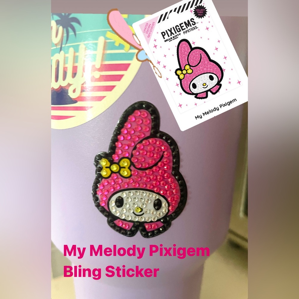 New Sanrio My Melody Sparkle Gem Sticker